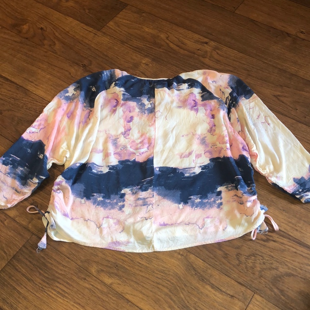 Lovestitch Boho Tie-dye Designed Top - Picture 8 of 8